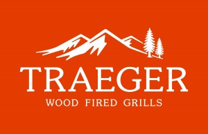 BF-Logos_Traeger Logo White on Orange_Traeger 